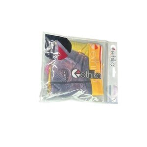 Ethika Vibrant Yellow and Multicolor Briefs